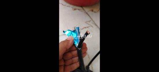 كيبل كهربائي صناعي 2x7AWG – طول 500 متر – مقاوم حرارة وفولت عالي - 6
